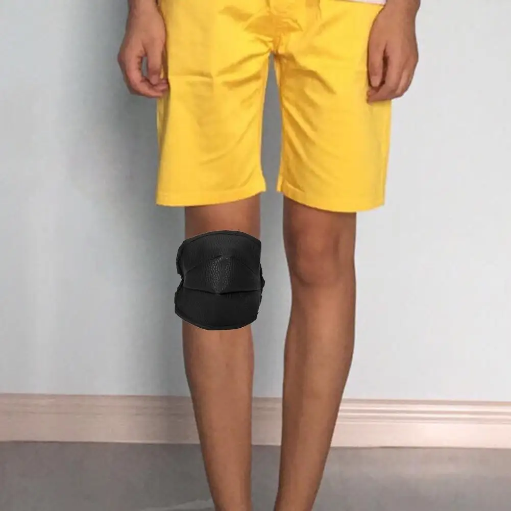 

1 Pair Practical Comfortable Thickened Knee Brace Belts Skin-friendly Knee Support Protector Ergonomic for Fishing