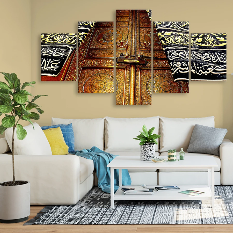 Настенная картина с изображением двери в мусульманском стиле | Дом и сад