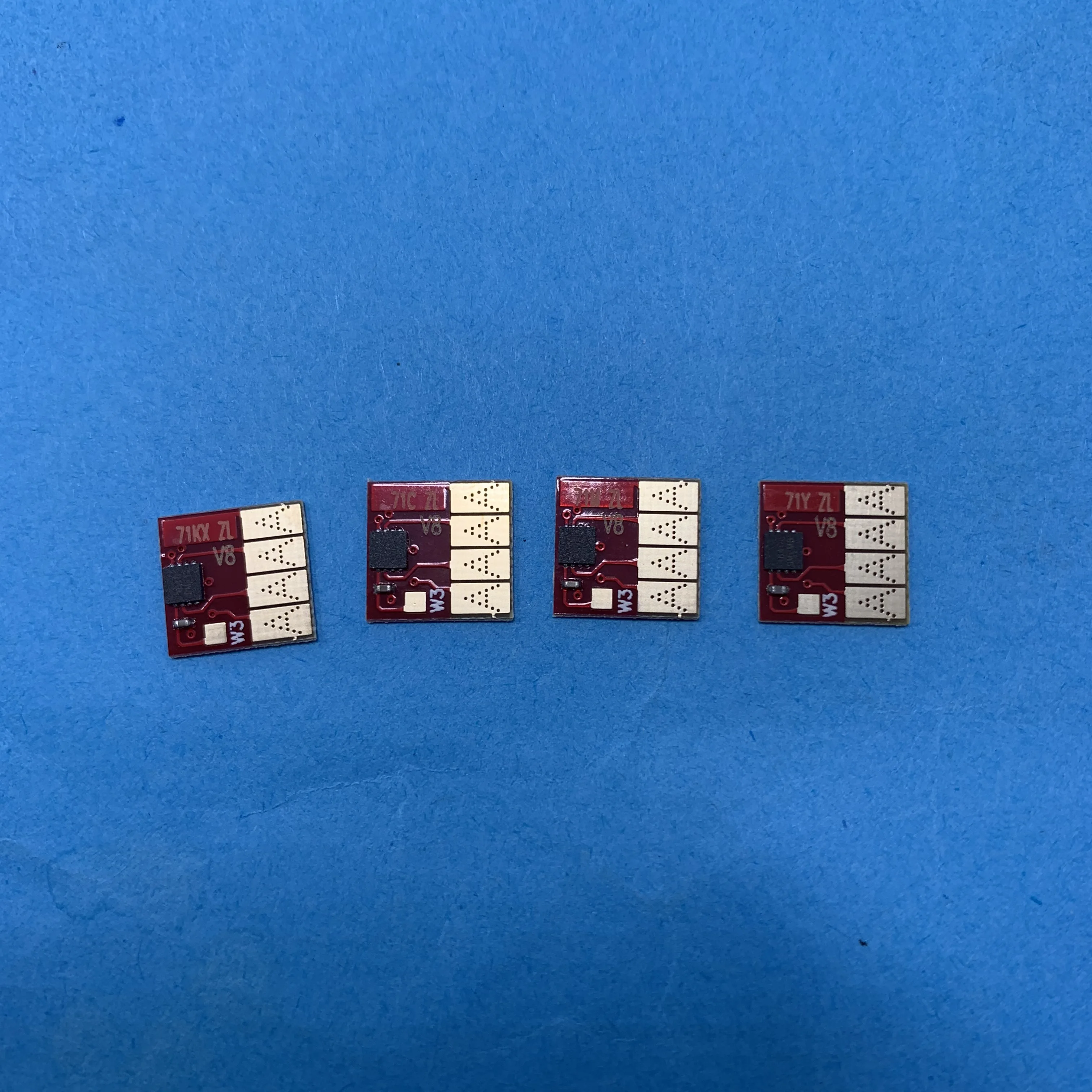 YOTAT 1 Набор картриджей с постоянным чипом для HP 711 XL Designjet T120 24 in ePrinter T520 ePrinter|chip|hp