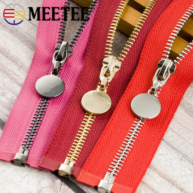 5 #1 шт. автоблокировка 85 см открытые металлические молнии пуховик куртка юбка