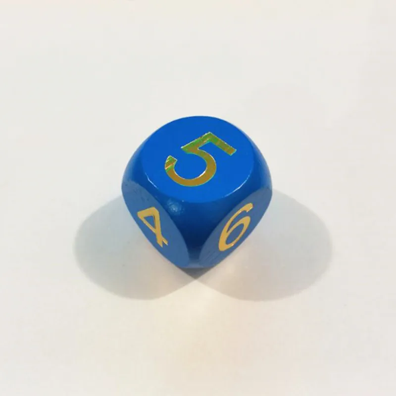 Игральные кости из массива дерева 2 дюйма шт./упак. 4 см | Спорт и развлечения