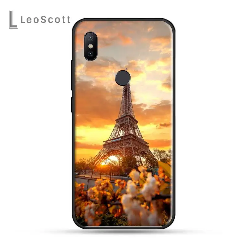 

France Paris the Eiffel Tower 1 Phone Case For Xiaomi Redmi note 4 4X 8T 9 9s 10 K20 K30 cc9 9t pro lite max