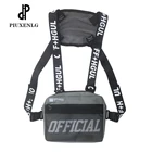 Уличная Роскошная брендовая Дизайнерская Женская поясная сумка, модный тренд, промышленный стиль, мужская поясная сумка, тактический жилет, хип-хоп стиль, дикая сумка