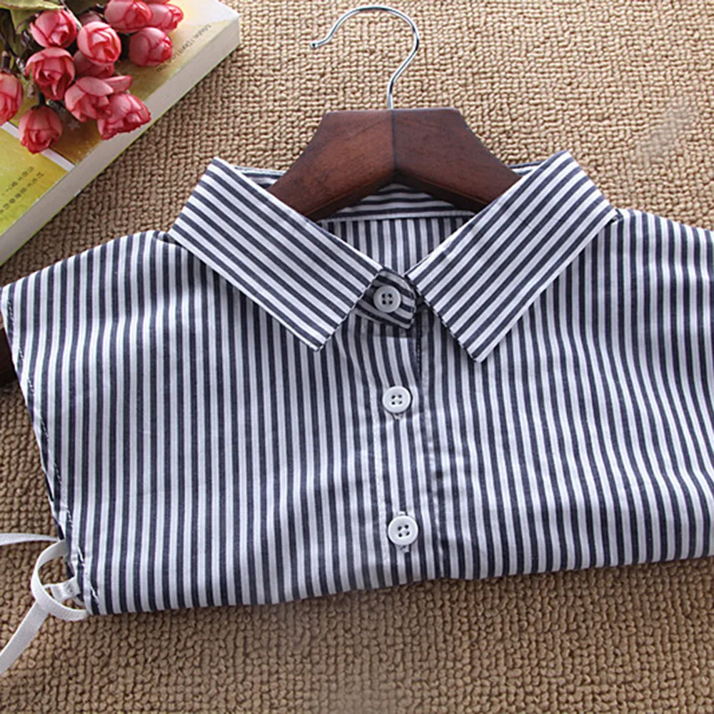 Модная рубашка имитация воротника для женщин галстук съемный воротник ложный