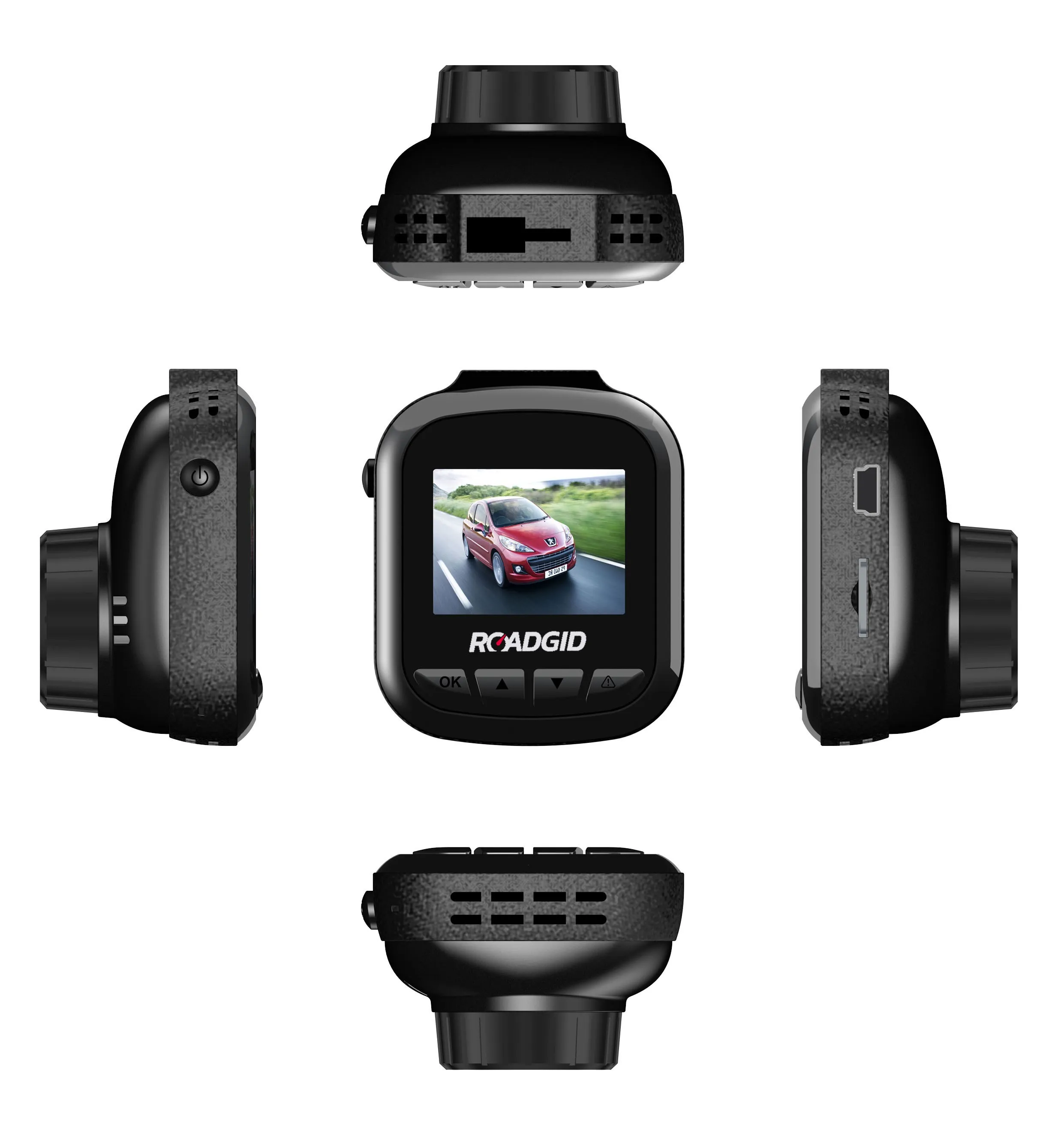 Roadgid mini — недорогой компактный видеорегистратор с хорошим Full HD и дисплеем -