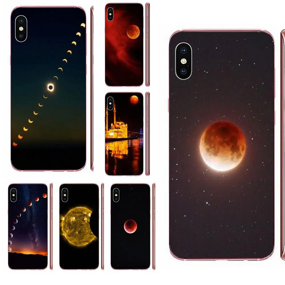 В продаже Роскошный чехол для Xiaomi Redmi Mi 4 7A 9T K20 CC9 CC9e Note 7 8 9 Y3 SE Pro Prime Go Play Moon Eclipse |