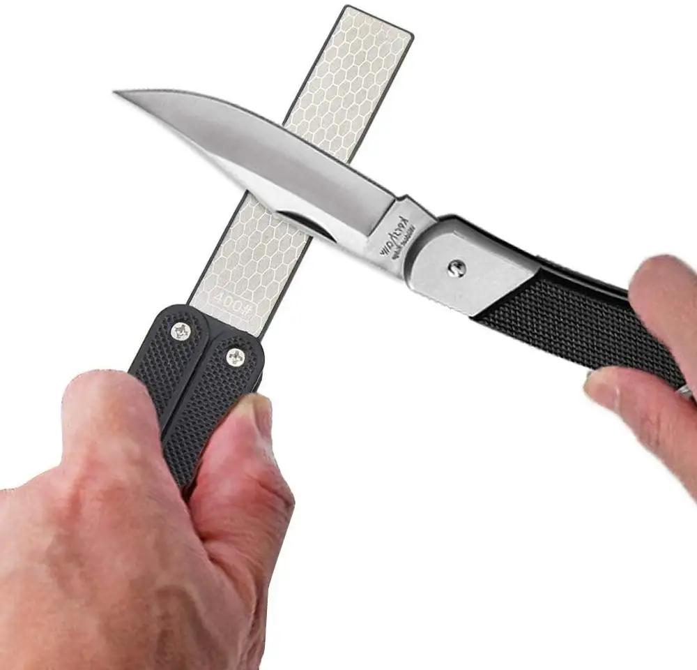 Походное снаряжение для кемпинга складная Алмазная точилка ножей карманный