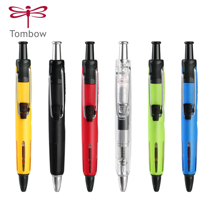 

1PCS TOMBOW Black Pressing Ballpoint Pen BC-AP Bullet Ballpoint Pen 0.7mm Multifunction Travel Pen Oil Pen Air Pressure Pen