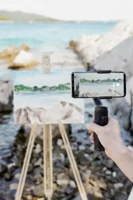 ZHIYUN официальный гладкой Q2 карманного размера мобильный шарнирное соединение для смартфонов iPhone/samsung 3-осевой Vlog Ручной Стабилизатор новое поступление