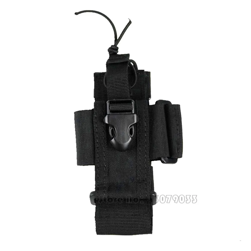 Открытый тактический Спорт Molle Радио Walkie держатель рации сумка Военная