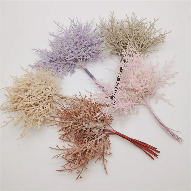 Искусственные цветы Rime 10 шт. искусственные букет ветвей мороза украшение