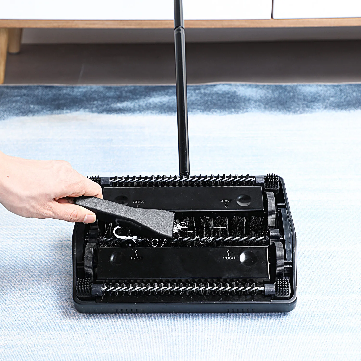 Cleanhome ковер этаж Sweeper Очиститель для Офис ковры подшерсток пыли записки Бумага