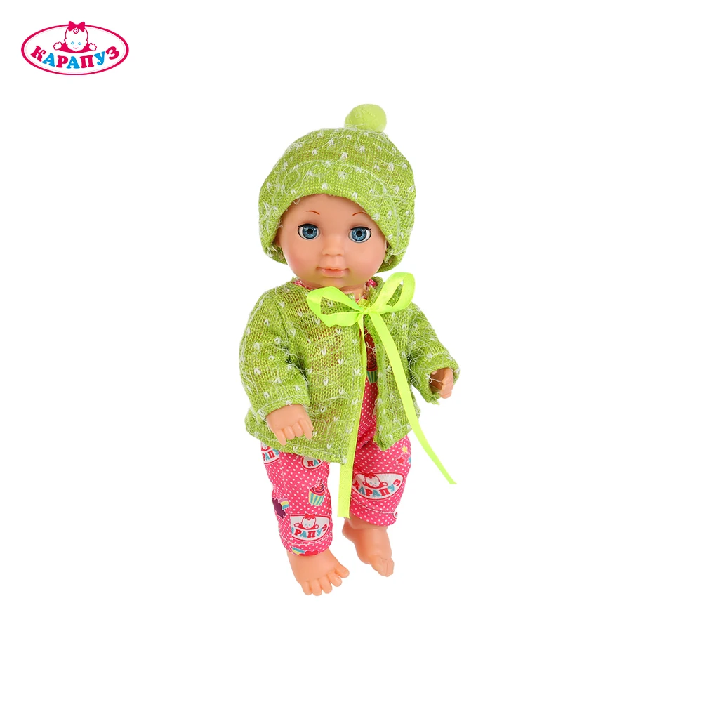 Пупс КАРАПУЗ кукла пупс Анечка пьет писает закрывает глазки с аксессуарами 20 см