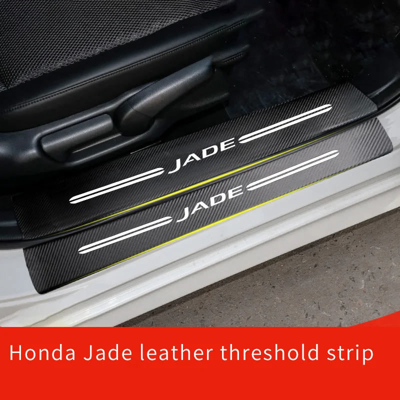 

Car Door Protector Pad Door Plank Anti Kick Pad Protection Side Mat For Honda JADE 2016 2017 2018 2019 Accessories