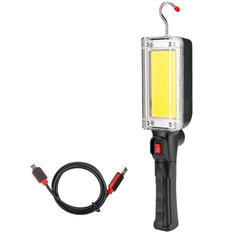 Usb Перезаряжаемый и прочный магнитный крюк кронштейн светодиодный светильник