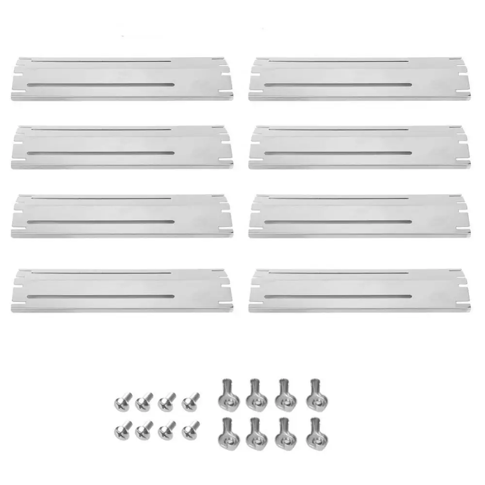 

4 шт. Универсальная регулируемая фарфоровая нагревательная пластина для гриля, защитная накладка горелки, нагревательная Накладка для улич...