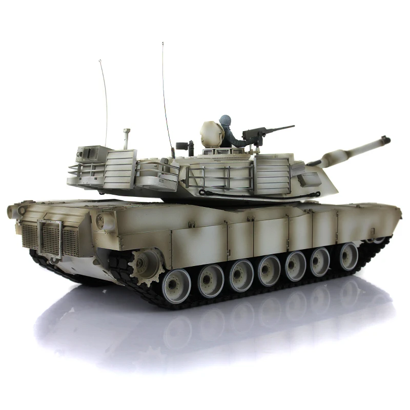 Henglong 1/16 отдача ствола 6 0 Пластик M1A2 Абрамс Р/У танки 3918 Сталь редуктор TH17138