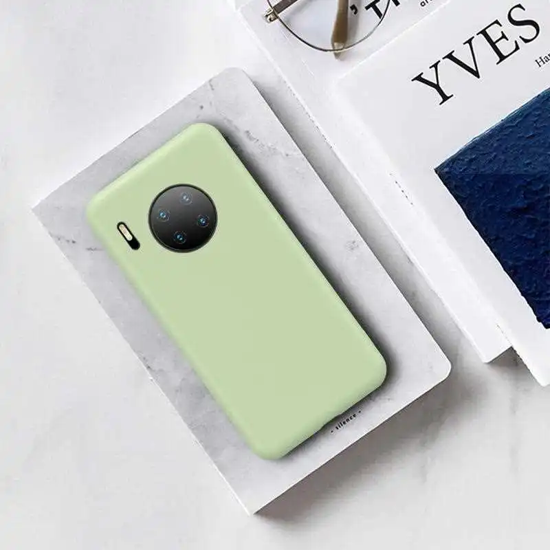 

KatyChoi Fashion Plain Soft Case For Huawei Mate 30 20 10 9 Pro 30 20 10 Lite 30 20 X 5G Phone Case Cover