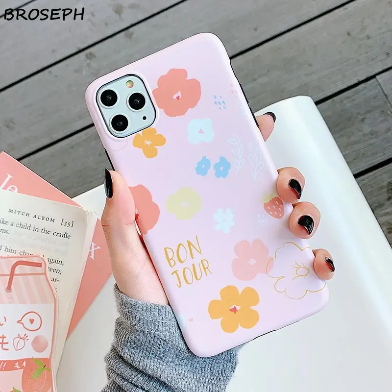 Чехол для телефона Morning Flower iPhone 11 Pro Max 7 8 6 6s Plus мягкий чехол из ТПУ X XR XS чехлы задняя