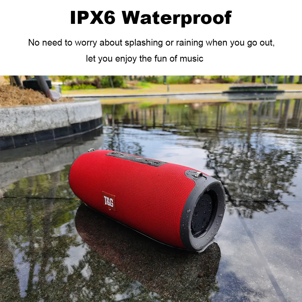 Bluetooth колонки Портативный 40 Вт Колонка беспроводной Саундбар бас HiFi стерео