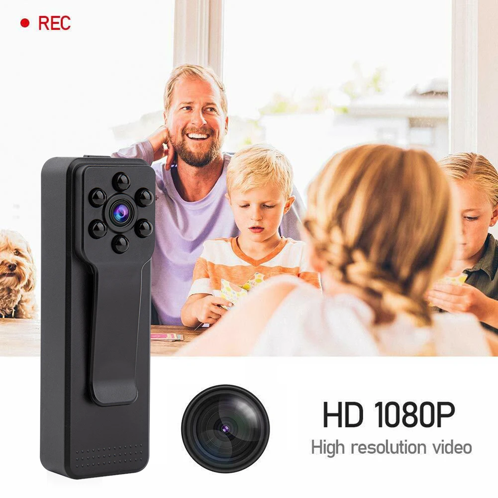 

K11 Mini Camcorders HD 1080P Back Clip Conference Office Meeting Video Recorder Night Vision Motion Outdoor Sports Recording HOT