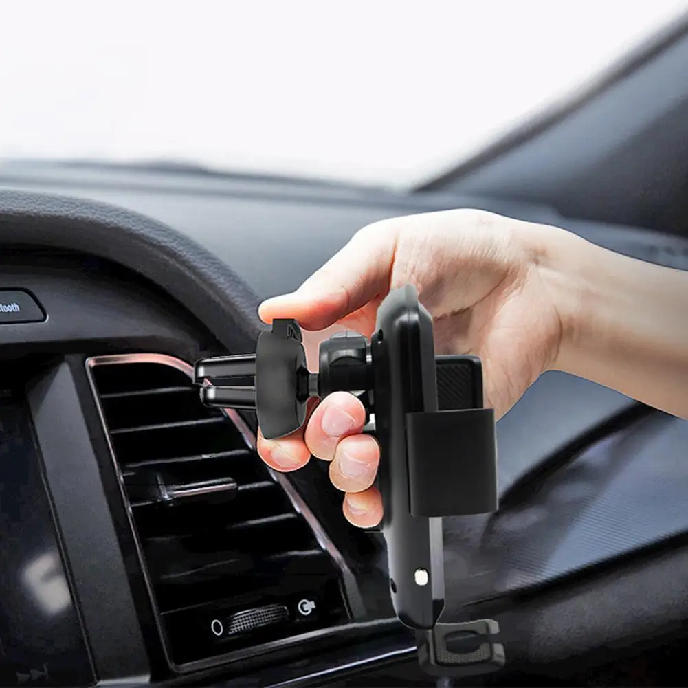 Беспроводное Автомобильное зарядное устройство кронштейн мобильного телефона