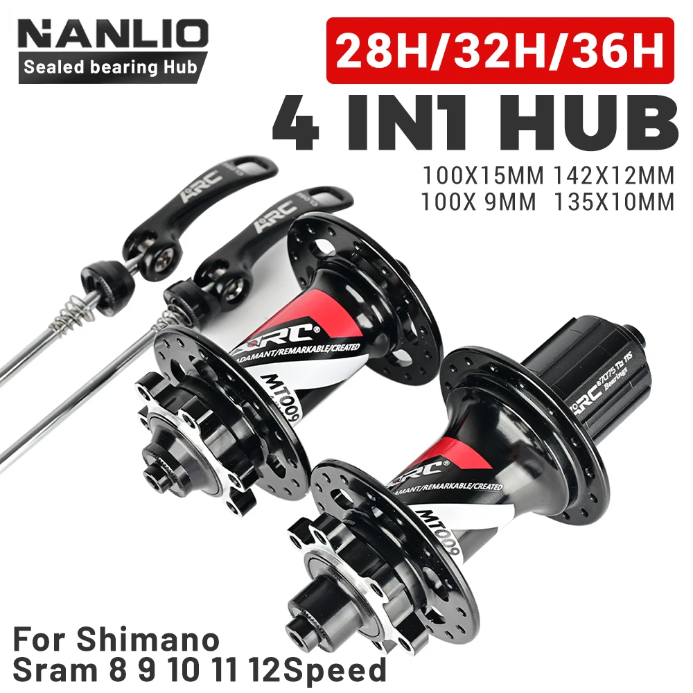 ARC 009 Велосипедная Ступица Дискового Тормоза MTB 28H/32H/36 Зубьев 12 Скоростей С 6