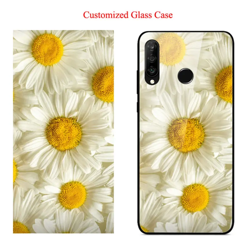Стеклянный чехол сделай сам для Honor 20 Lite MAR-LX1H 9C 9A 9S с персонализированным фото Huawei