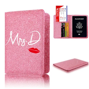 Обложка для паспорта Женская, розовая, с яркой поверхностью