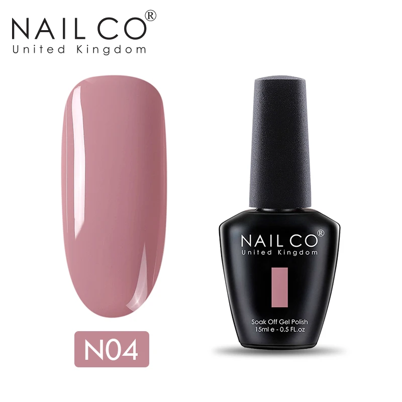 N04 NAILCO УФ светодиодный Гель-лак для ногтей smalto Полупостоянный unghie живопись гель лак Manicura permanente замочить от ногтей Гель-лак художественный - Цвет: N04