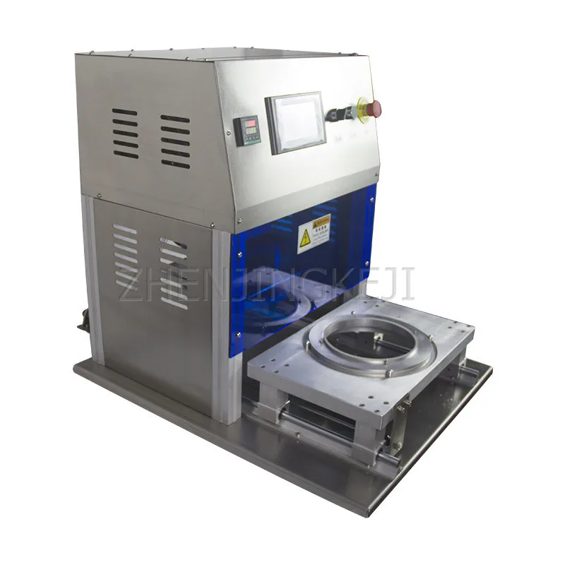 

Настольная пневматическая упаковочная машина 220 В, автоматическая пластиковая коробка, чашка для чая и молока, упаковочное оборудование, ин...