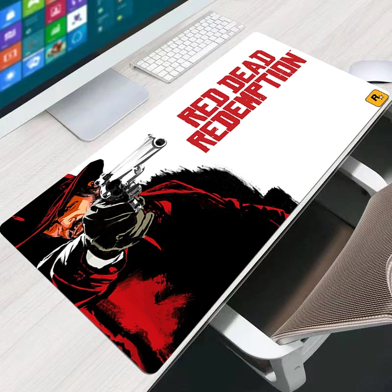 

Red Dead Redemption Mouse pad gaming accessories speed keyboard desk mat mini non-slip office desktop gamer keyboard mousepad