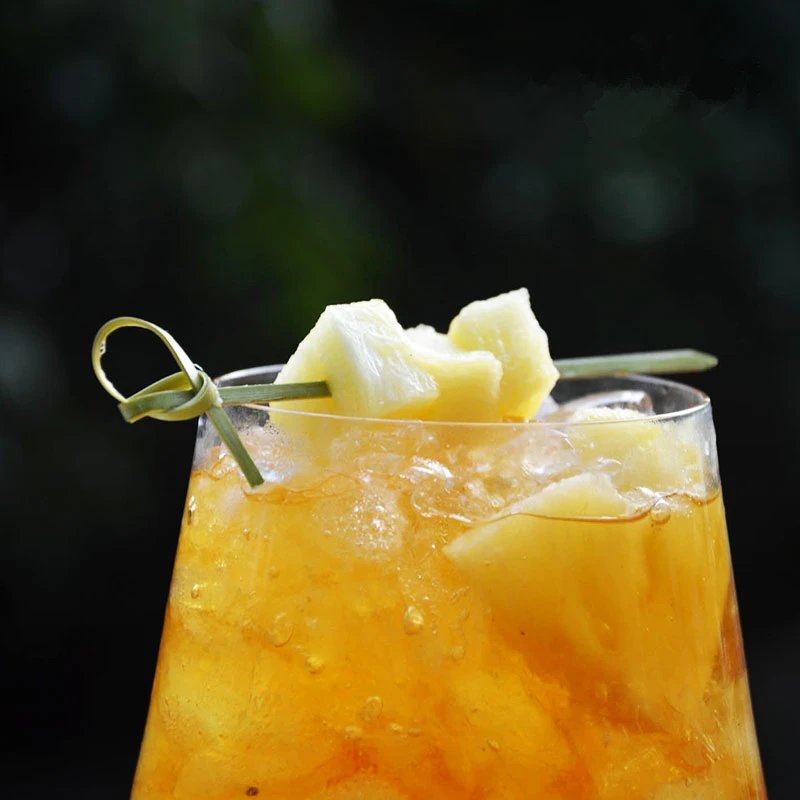 100 шт. 12 см палочки для фруктов и коктейлей различные стили бамбук/ПВХ буфет