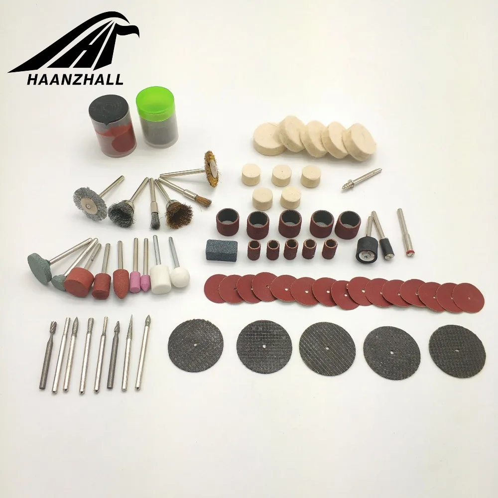 100 шт. Набор насадок для дрели полировки и резки | Инструменты