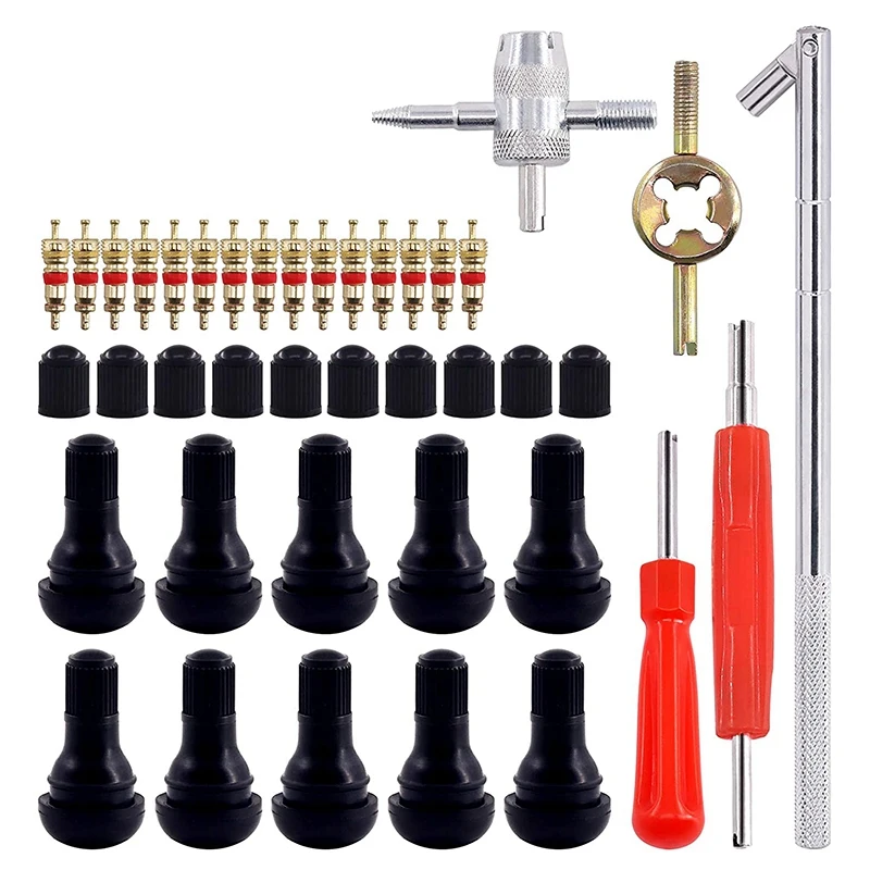 

Для выведения токсинов, 40 шт сердцевина клапана шины удаление Инструменты для ремонта, TR412, простая в использовании струны клапана и шапки с ...