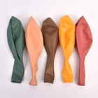 Крупные крупные шары в деревенском стиле, 18-дюймовые воздушные шары зеленого, розового, кофейного, бежевого цвета, украшение для свадьбы, дня рождения, вечеринки для будущей мамы