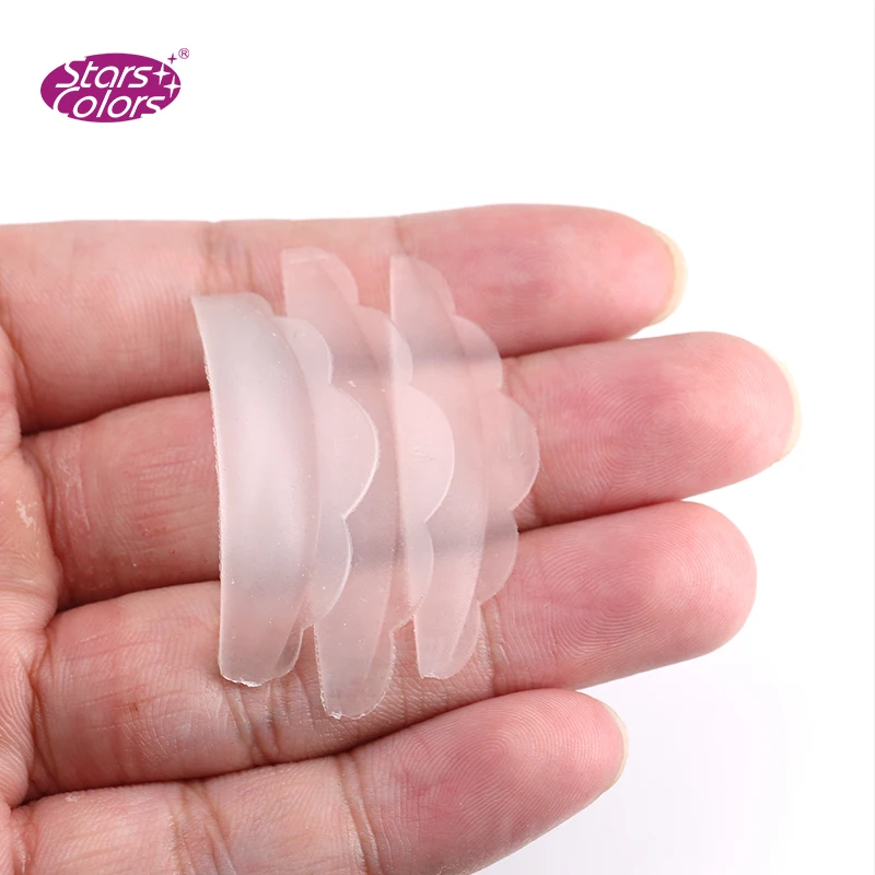 50 упак./лот оптовая цена ресницы для наращивания Перми S M L силиконовая ресница