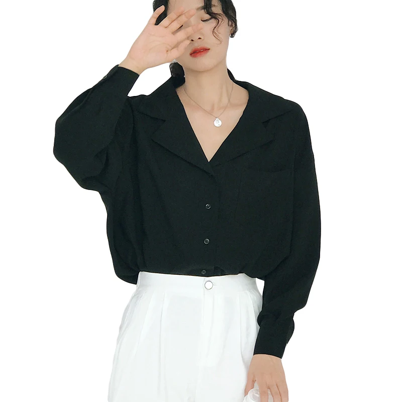 Blusas mujer de moda 2021 Женские топы и блузки на весну/осень женские Топы Блузка шифоновые