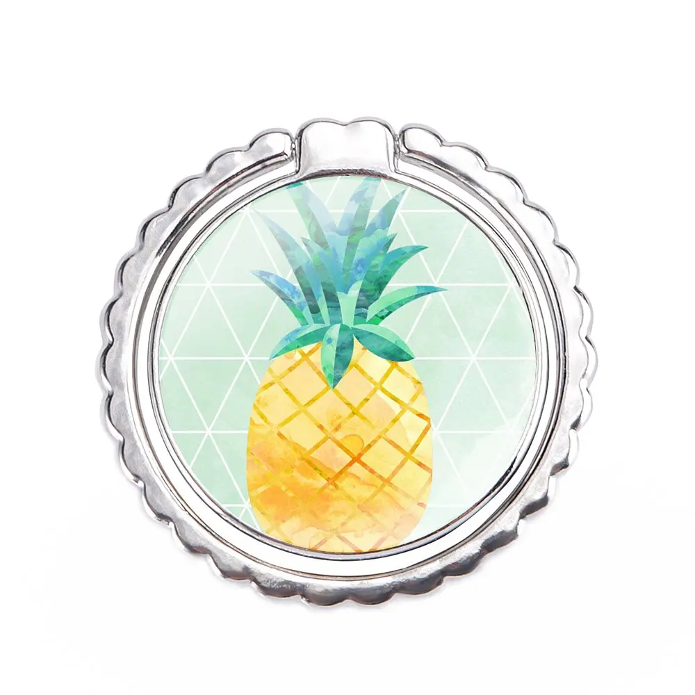 Ананас фруктов банан арбуз кокос фрукты сотовый телефон кольцо подставка