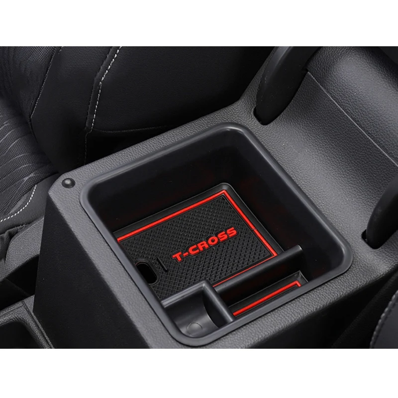 Ящик для хранения в подлокотнике автомобиля органайзер центральной консоли