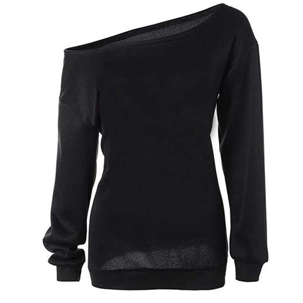 

Sweatshirt Women's Clothing Zipper Hoodies Halloween Cold Shoulder Long Sleeve Round Neck Casual hoodies for girls Sweatshirt