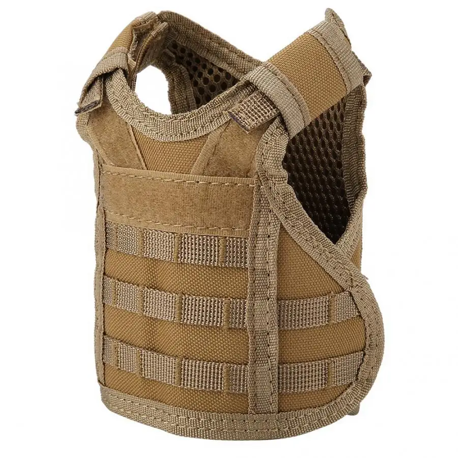Миниатюрный тактический портативный военный жилет с системой Молле для дивана