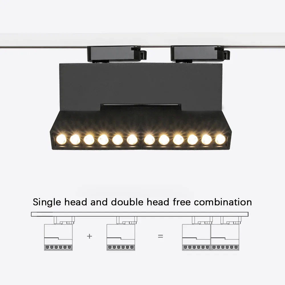 Светодиодный светильник 6 Вт 12 потолочный рельсовый Точечный светодиодный для