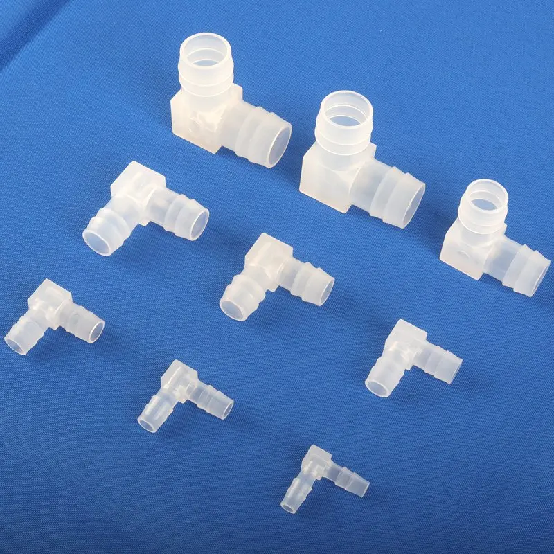 

200~5pcs 4~20mm Food Grade PP Equal Elbow Connectors Aquarium Fish Tank Hose Joint Garden Water Connector Air Hose Connector
