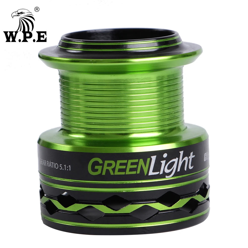 W.P.E GreenLight 2 серия высокоскоростная спиннинговая катушка для ловли карпа 8 кг