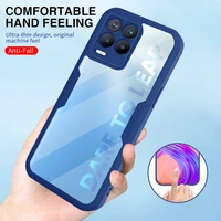 360   front back full protection soft silicone phone shell realmi pro case for oppo realme pro 8pro 6 4  2021 anti-fall cover