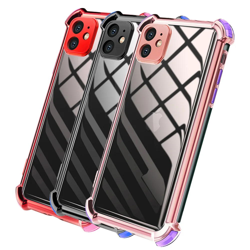 Противоударный чехол для iPhone 12 11 Pro Max X XR XS 6 7 8 Plus i Phone SE 2020 роскошный