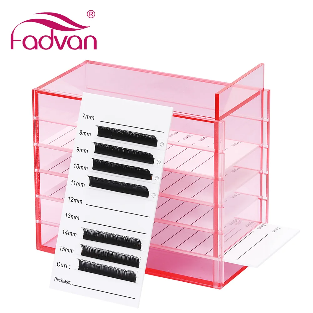 Принадлежности для наращивания ресниц коробка хранения поддон держатель 5 слоев