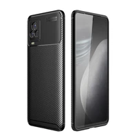 phone case for samsung galaxy s21 fe f52 carbon fiber business a22 all inclusive silicone soft shell a82 protective back cover
