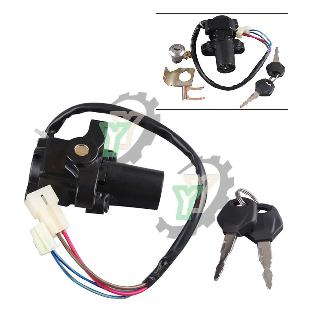 

YZF Motorcycle Ignition Switch Start Lock Contact Key Set For YAMAHA YZFR6 YZFR6S YZFR1 YZFFZ6 YZFFZ6S FZ6N YZFR1 YZFFJR1300